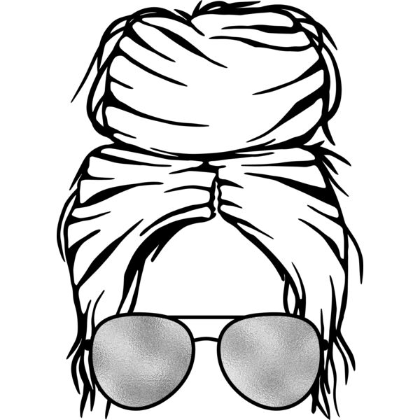 CF   Messy bun Metalic  4  Thumbnail