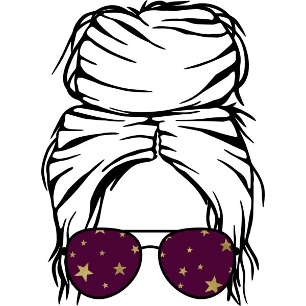 CF   Messy bun Stars  7  Thumbnail