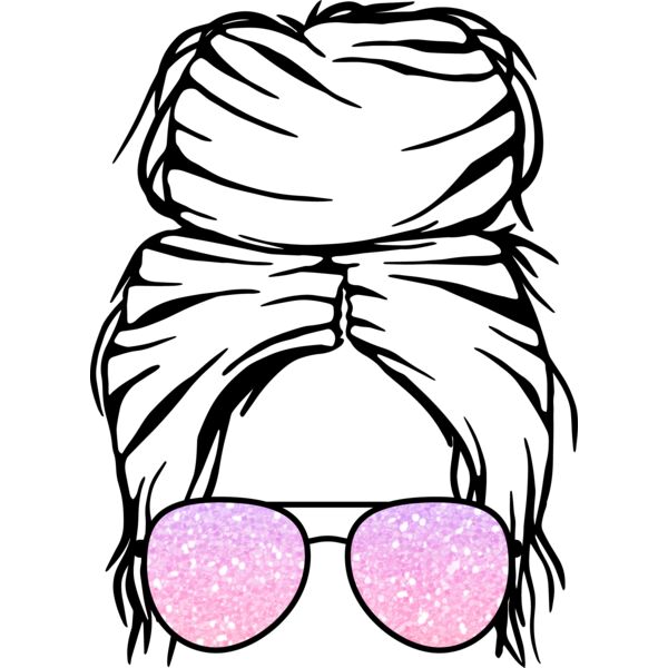 CF   Messy bun Pastel Glitter  3  Thumbnail