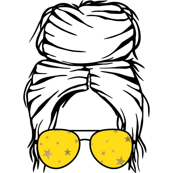 CF   Messy bun Stars  10  Thumbnail