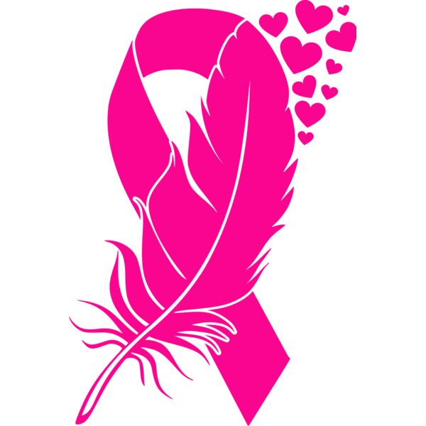 Feather Pink Ribbon Thumbnail