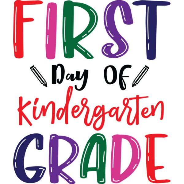 First Day Of Kindergarten Grade Thumbnail