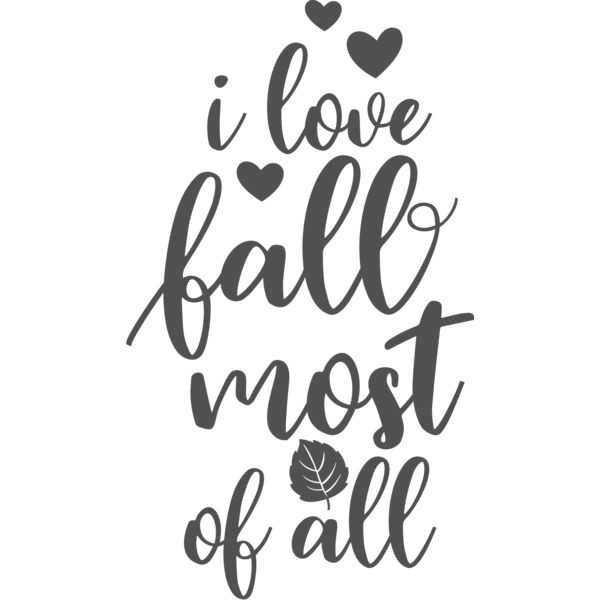 I Love Fall Most of All Thumbnail