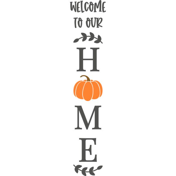 Sign Welcome to our Home Thumbnail