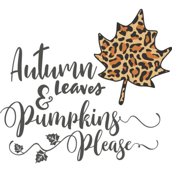 Autumn Leaves and Thumbnail
