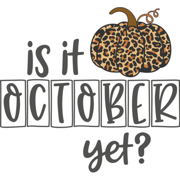 Is It October Yet Thumbnail