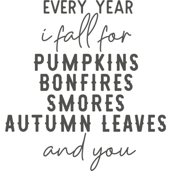 Every Year I Fall For Pumpkins Thumbnail