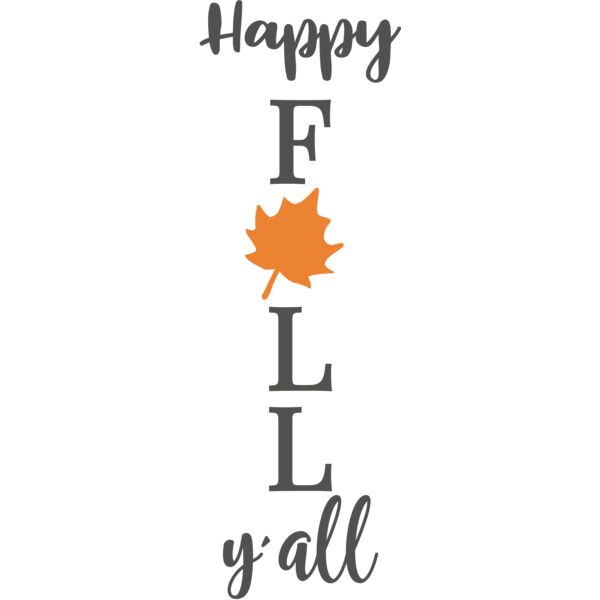 Sign Happy Fall y all Thumbnail