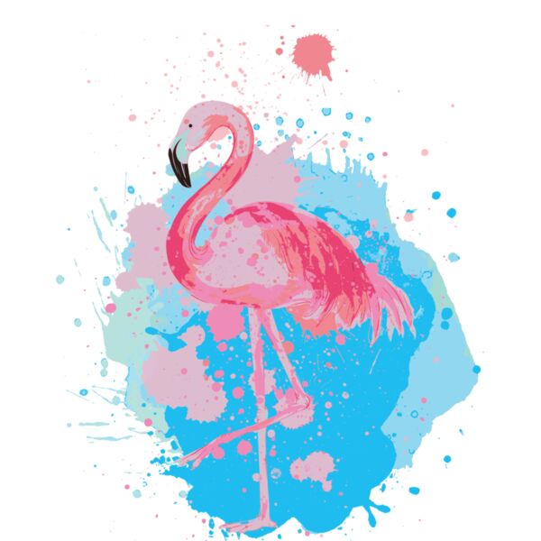 watercolor flamingo Thumbnail