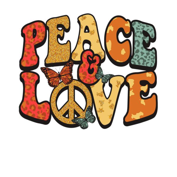 Peace and Love butterfly Thumbnail