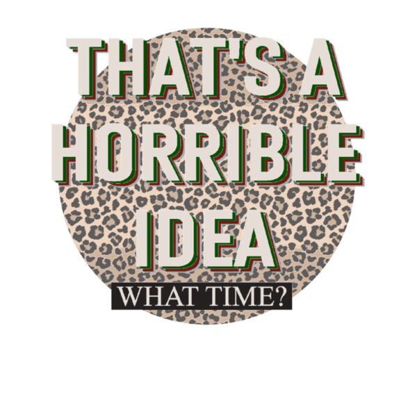 THATS A HORRIBLE IDEA Thumbnail