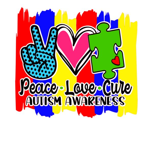peace love cure autism awareness Thumbnail