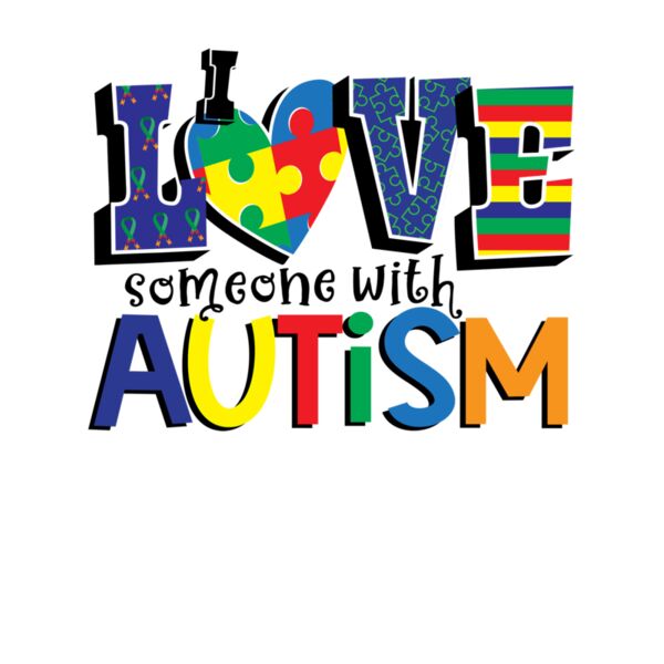 I LOVE SOMEONE WITH AUTISM BLUE Thumbnail