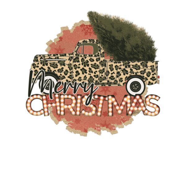 Merry Christmas leopard truck Thumbnail