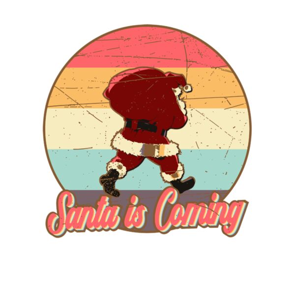 SANTA IS COMING VINTAGE Thumbnail