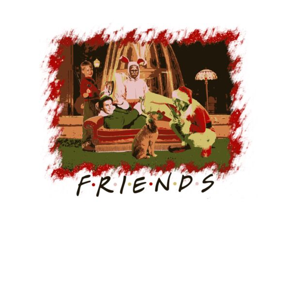 Christmas Friends Couch Thumbnail