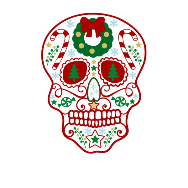 Christmas Sugar skull Thumbnail