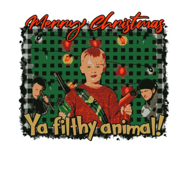 MERRY CHRISTMAS   YA FILTHY ANIMAL PLAID Thumbnail
