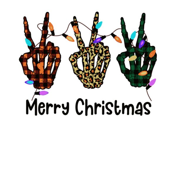 MERRY CHRISTMAS SKULL HANDS Thumbnail