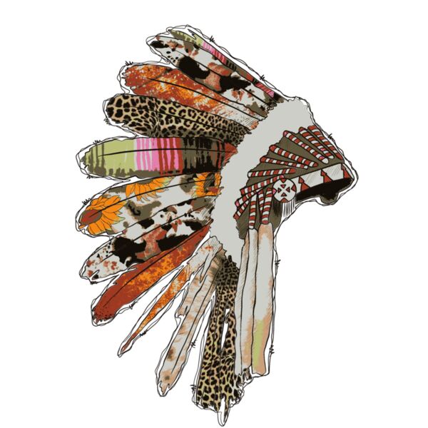 western head dress Thumbnail