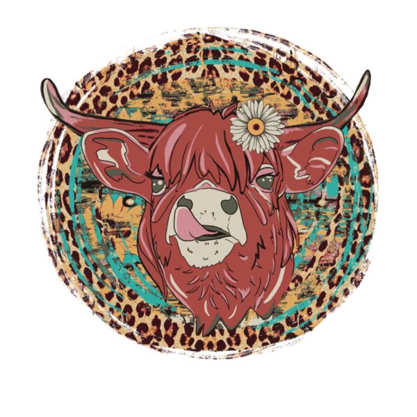 Highland Cow Leopard Thumbnail