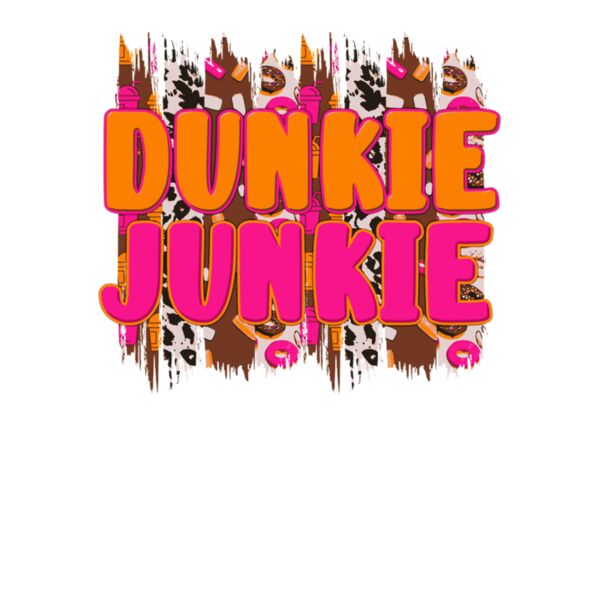 Dunkie Junkie Brushstrokes  Wave Wash Hoodie Thumbnail