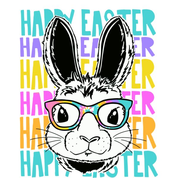 HAPPY EASTER BUNNY STACKED Thumbnail