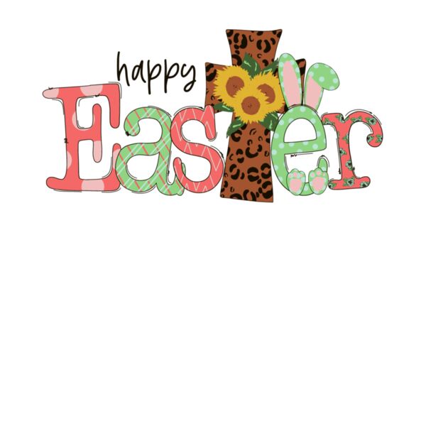 HAPPY EASTER   LEOPARD CROSS Thumbnail