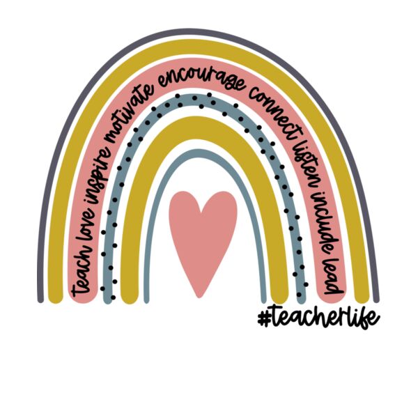 Teacher life rainbow Thumbnail