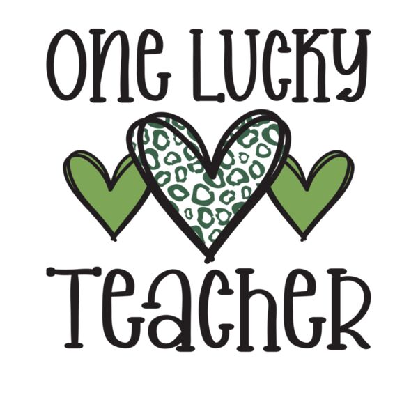 ONE LUCKY TEACHER  HEART Thumbnail