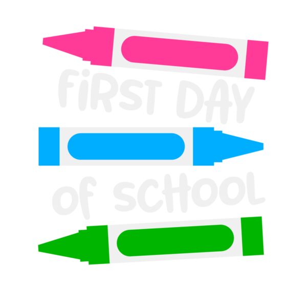 FIRST DAY OF SCHOOL CRAYONS Thumbnail