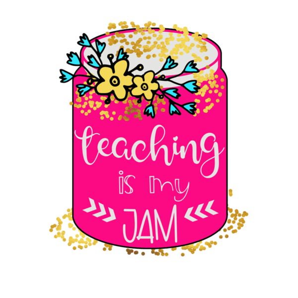 TEACHING IS MY JAM  FLORAL Thumbnail