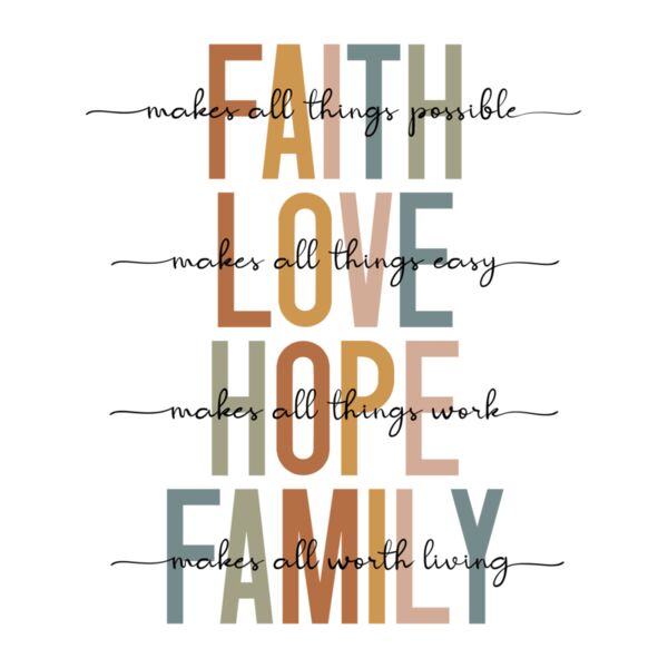Faith Love Hope Family Thumbnail