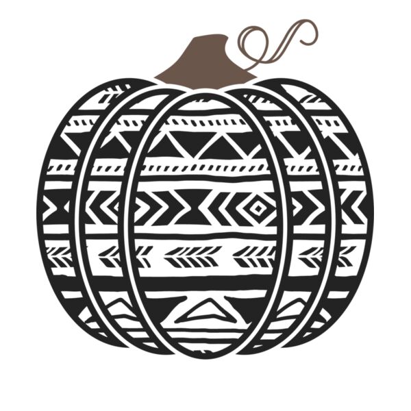 aztec pattern pumpkin Thumbnail