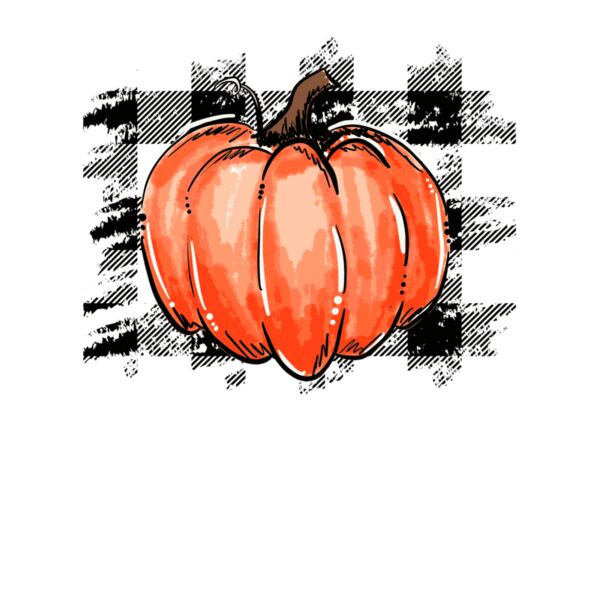 BUFFALO PLAID PUMPKIN   Wave Wash Hoodie Thumbnail