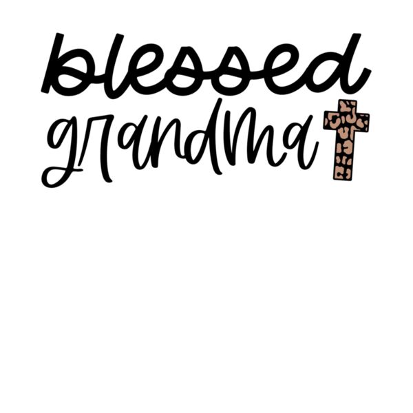 BLESSED GRANDMA Leopard Cross Thumbnail