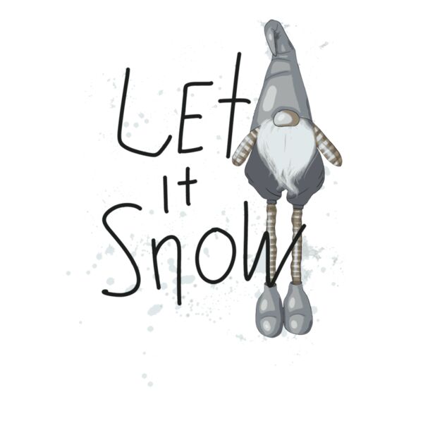 LET IT SNOW GNOME   TIE DYE Thumbnail
