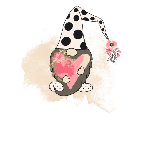 Gnome with pink Heart Thumbnail