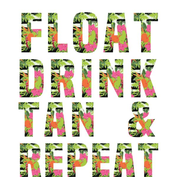 Float Drink Tan and Repeat Tropical Thumbnail