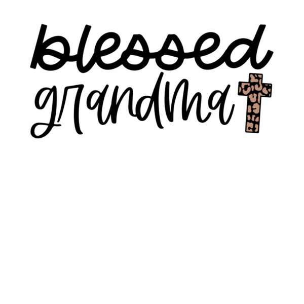 BLESSED GRANDMA Leopard Cross Thumbnail