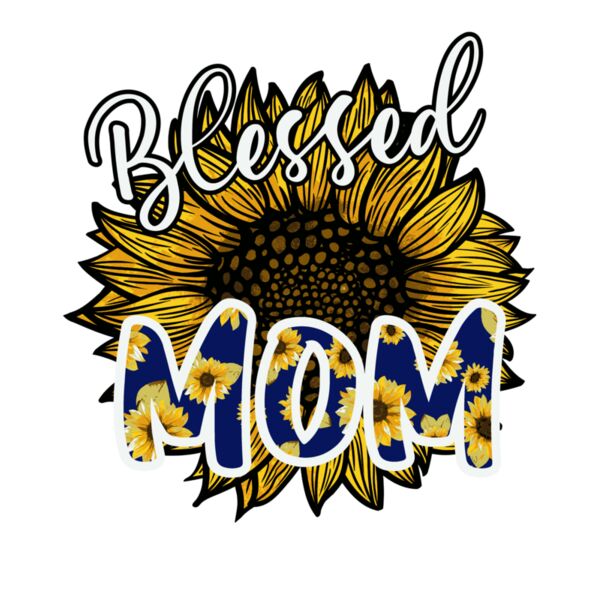 MOM LIFE  BLESSED MOM SUNFLOWER Thumbnail