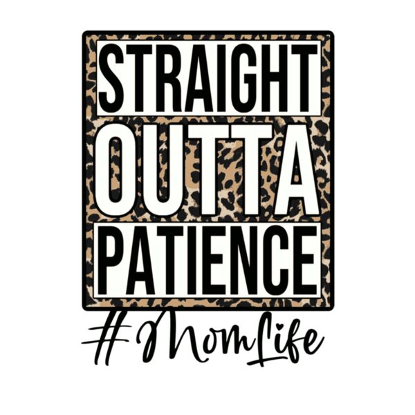 STRAIGHT OUT OF PATIENCE Thumbnail