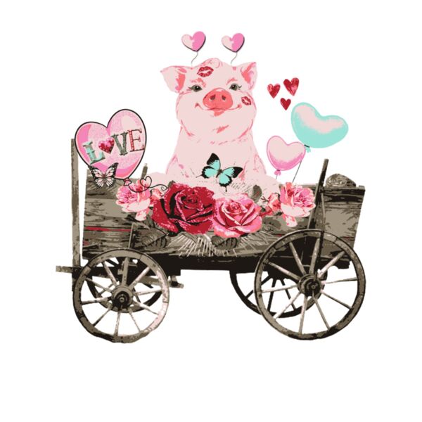 Valentine Pig Wagon Thumbnail