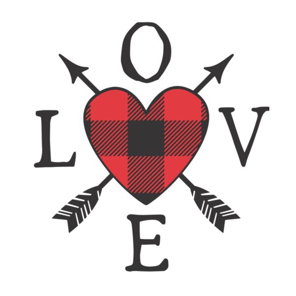 Plaid Love Arrow Thumbnail