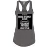 Women's Ideal Racerback Tank Thumbnail