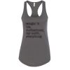 Women's Ideal Racerback Tank Thumbnail