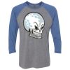 Unisex Triblend Three-Quarter Raglan T-Shirt Thumbnail