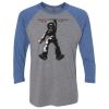 Unisex Triblend Three-Quarter Raglan T-Shirt Thumbnail