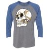 Unisex Triblend Three-Quarter Raglan T-Shirt Thumbnail