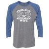 Unisex Triblend Three-Quarter Raglan T-Shirt Thumbnail